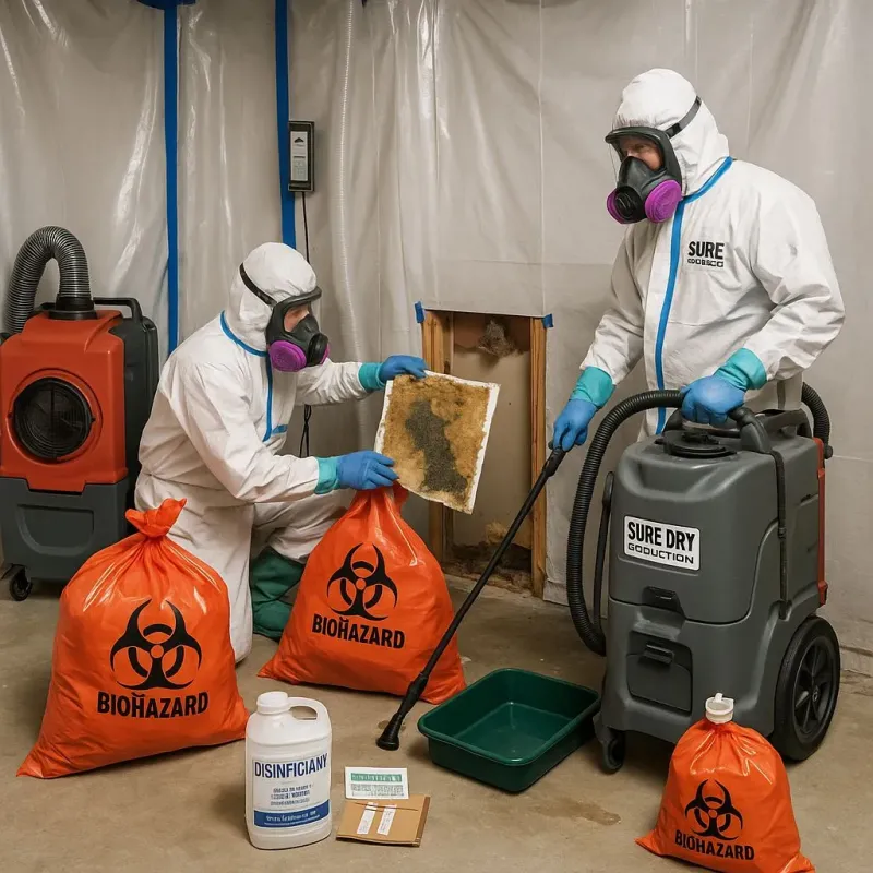 Contaminated Water Handling Protocols process in Brown County, WI