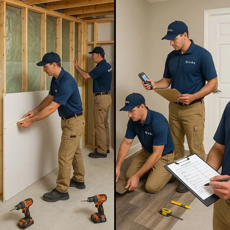 Repairs and Reconstruction process in Brown County, WI